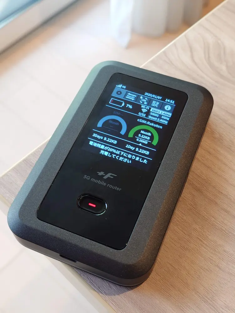 5G対応！】富士ソフト +F FS050W 実機レビュー決定版！楽天